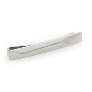 Modern Faceted Tie Bar